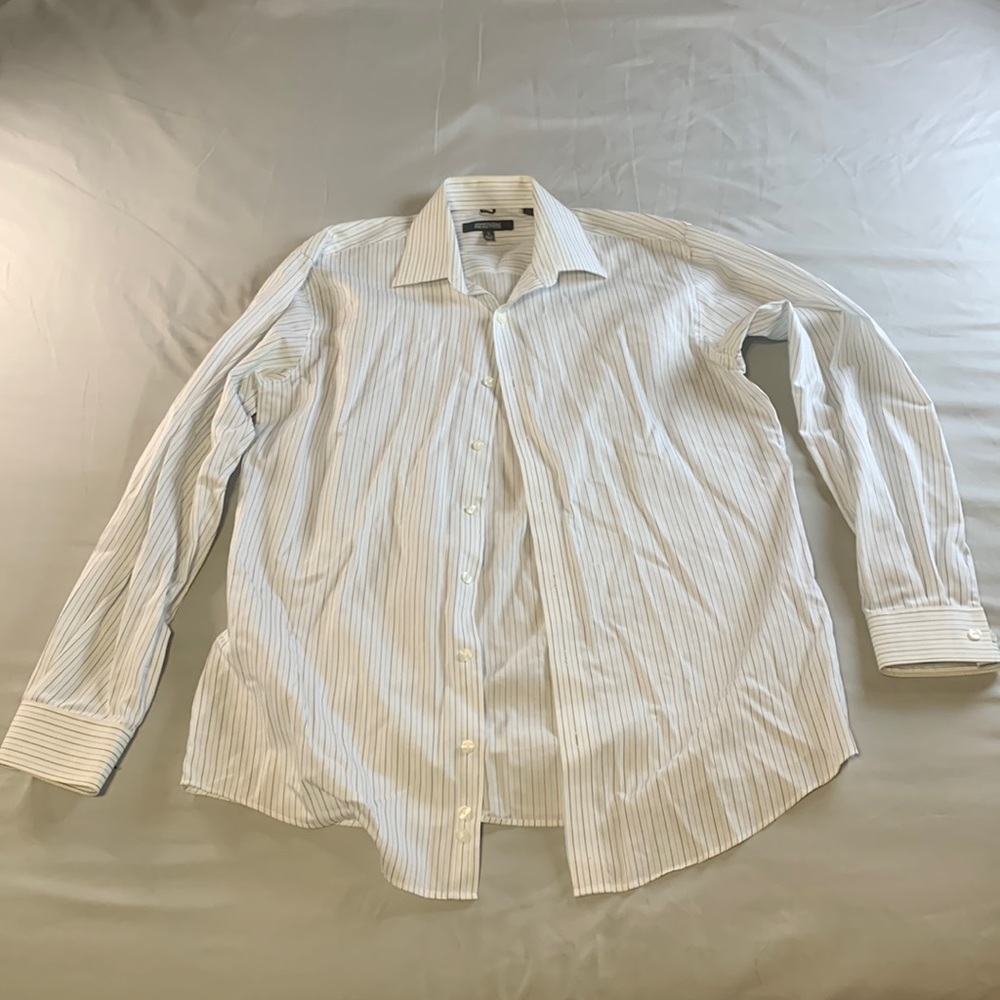 Kenneth Cole Reaction Striped Dress Shirt